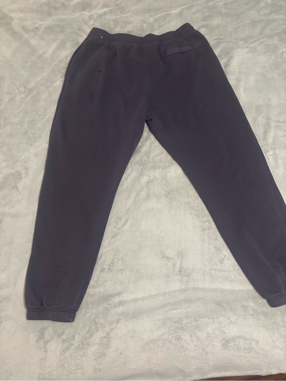 Nike Black Jogger Sweatpants with White Logo - Picture 5 of 5